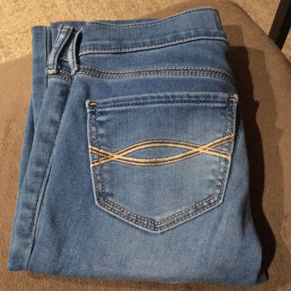 Medium Wash Abercrombie Kids Jeans